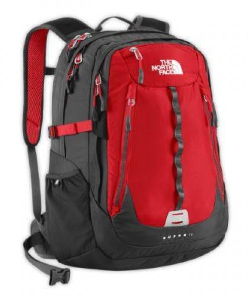 The North Face Surge II Red/Asphalt Grey - BackpackerSeries
