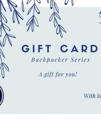 Gift Card - BackpackerSeries